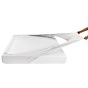 Stretchable Box Spring Wrap Twin Princess White