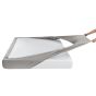 Stretchable Box Spring Wrap Full / Queen Silver Gray