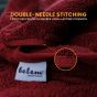 Belem 12 Pcs Washcloths 13 x 13 | Cherry Cola 