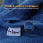 Belem 12 Pcs Washcloths 13 x 13 | Evening Blue 