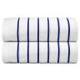 Ryotei Horizontal Stripe Pool Towel 30x60 10.50 lbs Blue
