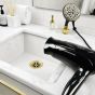Handheld Hair Dryer 6/Case Black with Bag