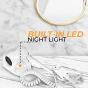 "Built-in LED Night Light".