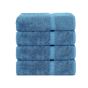 Belem 4 Pcs Bath Towel 27 x 50 | Evening Blue