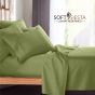 Soft Siesta Blended Sage Green Sheet Set - T-200 - Queen - 4 Pieces