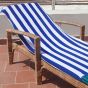Cabana Pool Towel 32x64 12.50 lbs Blue
