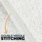 “Double Needle Stitching”