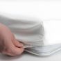 White Baby Crib Sheet 100% Cotton Fitted Sheet