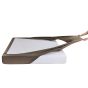 Stretchable Box Spring Wrap King Teak Brown