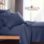 Soft Siesta Blended Insignia Blue Sheet Set - T-200 - Full - 4 Pieces