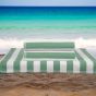 Cabana Pool Towel 33x70 15 lbs Mint Green