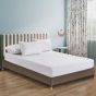 Stretchable Box Spring Wrap Twin Teak Brown