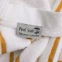 Horizontal Stripe Pool Towel 36x68 15 lbs Yellow