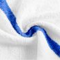 Center Stripe Pool Towel 22x44 6 lbs Blue