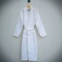 Honeycomb Waffle Bathrobe 48 x 60 Kimono Collar