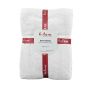 Belem 4 Pcs Bath Towel 27 x 50 | White