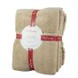 Belem 100% Premium Cotton Bath Towel Pack of 4 | 27 x 50 | Sandcastle Tan