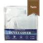 White Striped Duvet Covers Twin