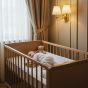 White Baby Crib Sheet 100% Cotton Fitted Sheet