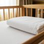 White Baby Crib Sheet 100% Cotton Fitted Sheet
