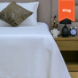 Luxury Cotton Ripple Blanket 110x90 King