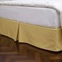 King Diamond Pique Bed Skirt - Desert Sand