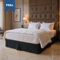 Full Diamond Bed Skirt - Persian Black