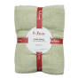 Belem 4 Pcs Bath Towel 27 x 50 | Sage Green Bath Towels
