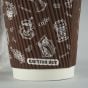 Individually Wrapped Hot Ripple Paper Cups 900/Case 