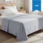 Dolphin Grey Microfiber Top Sheet / Full Flat 84x96