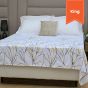 Mid Summer Blooms Microfiber Top Sheets King 112x96