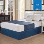 Chenille Bed Scarfs Full Poised Navy