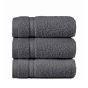 Mikado Wash Cloth Charcoal Gray 12x12 1 lbs