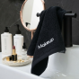 Cosmetic Towel 12x12 1 lbs Black