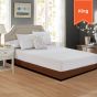 Fitted Box Spring Wrap 78 x 80 + 10.50 King Brown