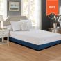 Fitted Box Spring Wrap 78 x 80 + 10.50 King Navy Blue