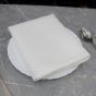 Napkins 20x20 White Polyester Hemmed