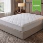 Quilted Mattress Pad Fitted 60 x 80 x 15 Queen