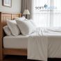 Soft Siesta Blended White Sheet Set - T-200 - Full - 4 Pieces