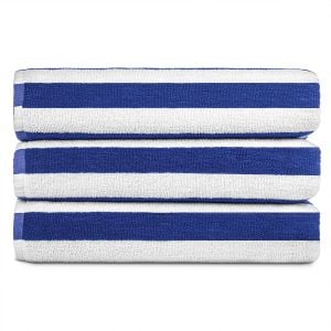 Cabana Pool Towel 32x64 12.50 lbs Blue