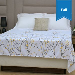 Mid Summer Blooms Microfiber Top Sheets Full 84x96