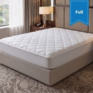 Quilted Mattress Pad Fitted 54 x 80 x 15 Full