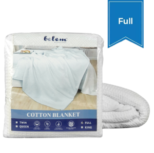 Packaged Belem Cotton Blanket in full size