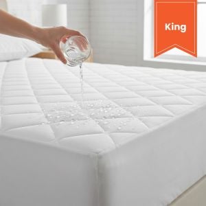 Waterproof Mattress Pad Fitted 78 x 80 x 15 King