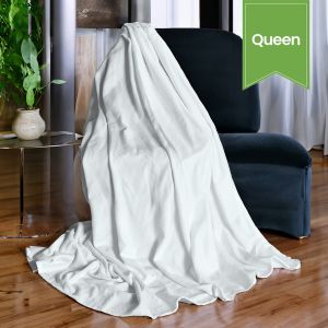 Luxury Cotton Ripple Blanket 90x90 Queen