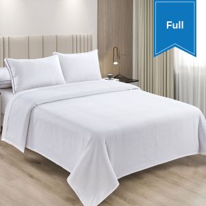 Crinkle Soft Seer Sucker Top Sheet Full 84x96