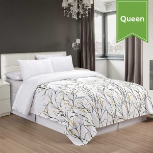 Mid Summer Blooms Microfiber Top Sheets Queen 94x96