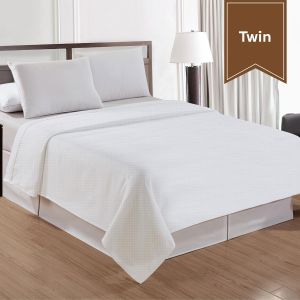Serene Classic Checkered Top Sheet Twin 68x96