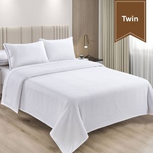 Crinkle Soft Seer Sucker Top Sheet Twin 68x96