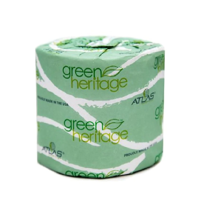 Green Heritage Toilet Paper 2 Ply 400 Sheets 96 Rolls